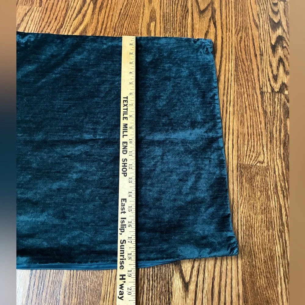 West Elm luxurious teal
